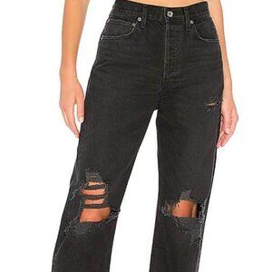 AGOLDE ‘90s High-Rise Loose Fit Jean - Audio (black) - 27